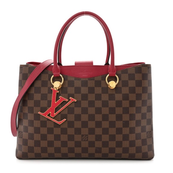 Louis Vuitton Damier Ebene LV Riverside Lie De Vin - Picture 9 of 9